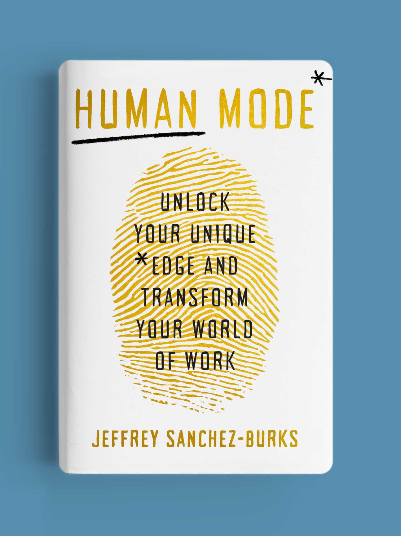 Human Mode - mid blue background